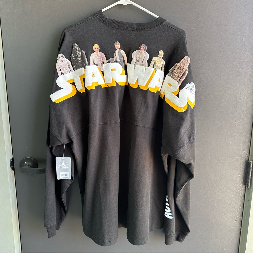 NWT XL Disney Spirit Jersey Star Wars Vintage Action Figures